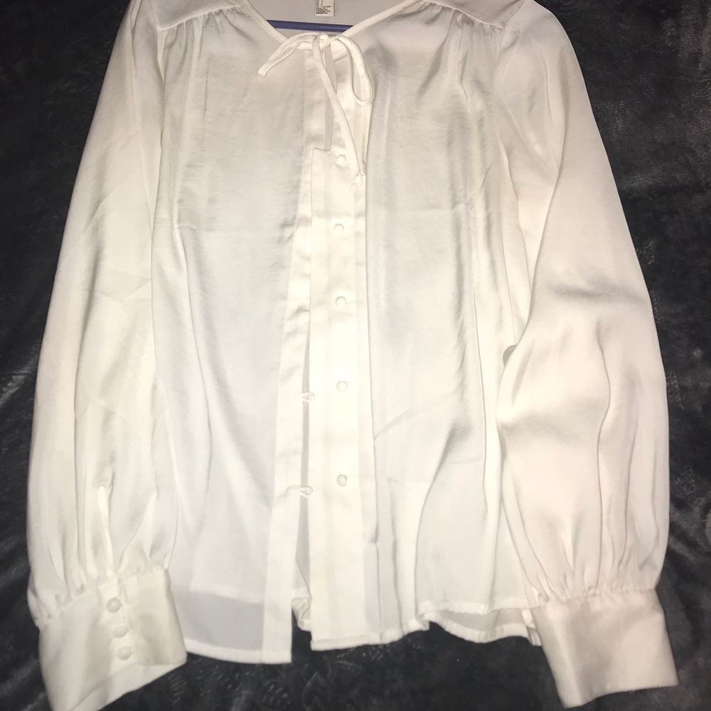 White Dress Blouse